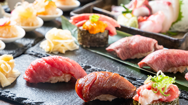 新横浜個室居酒屋：個室×肉寿司と創作和食 鷹ふじ 新横浜本店