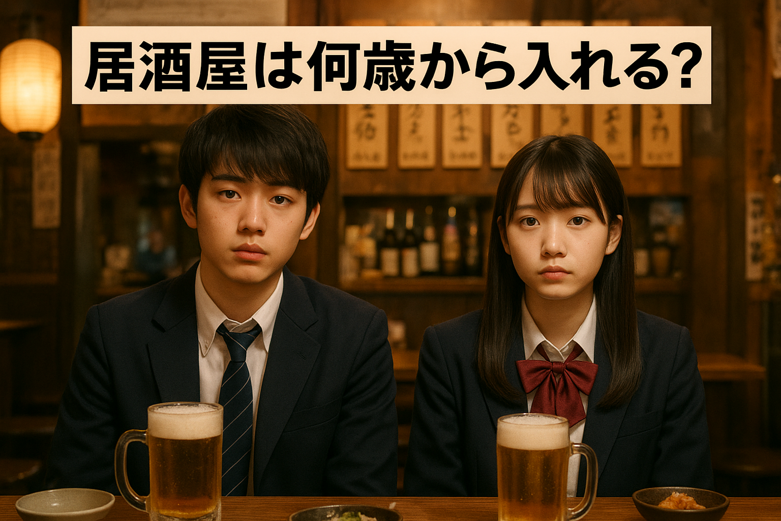 居酒屋は何歳から入れる?