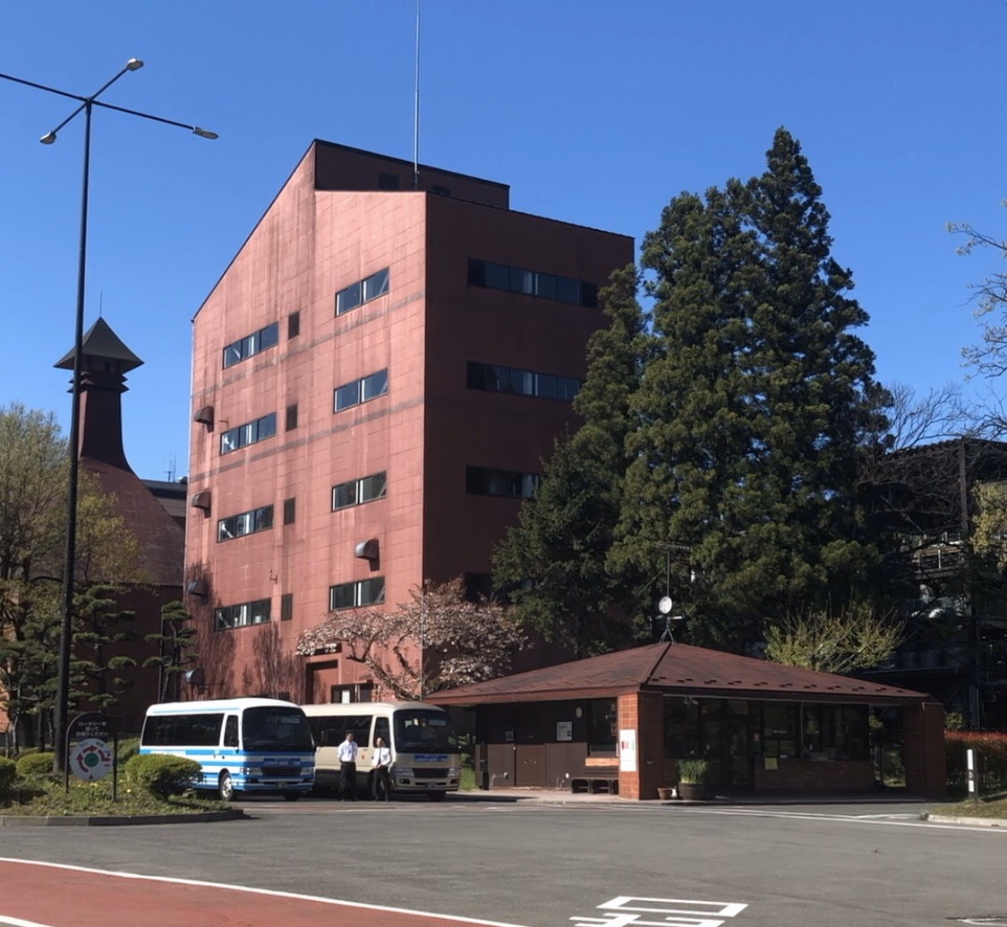 ニッカウヰスキー仙台工場宮城峡蒸溜所へ到着！