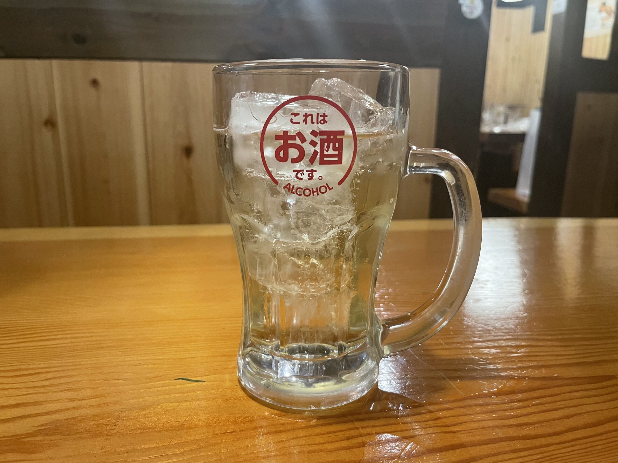 鳥貴族角ハイボール